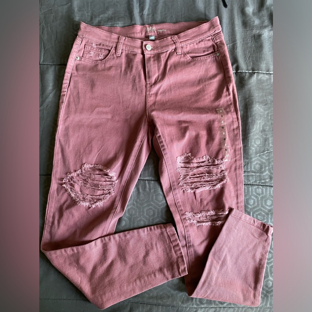 SOHO New York &company distress skinny legging (jegging)